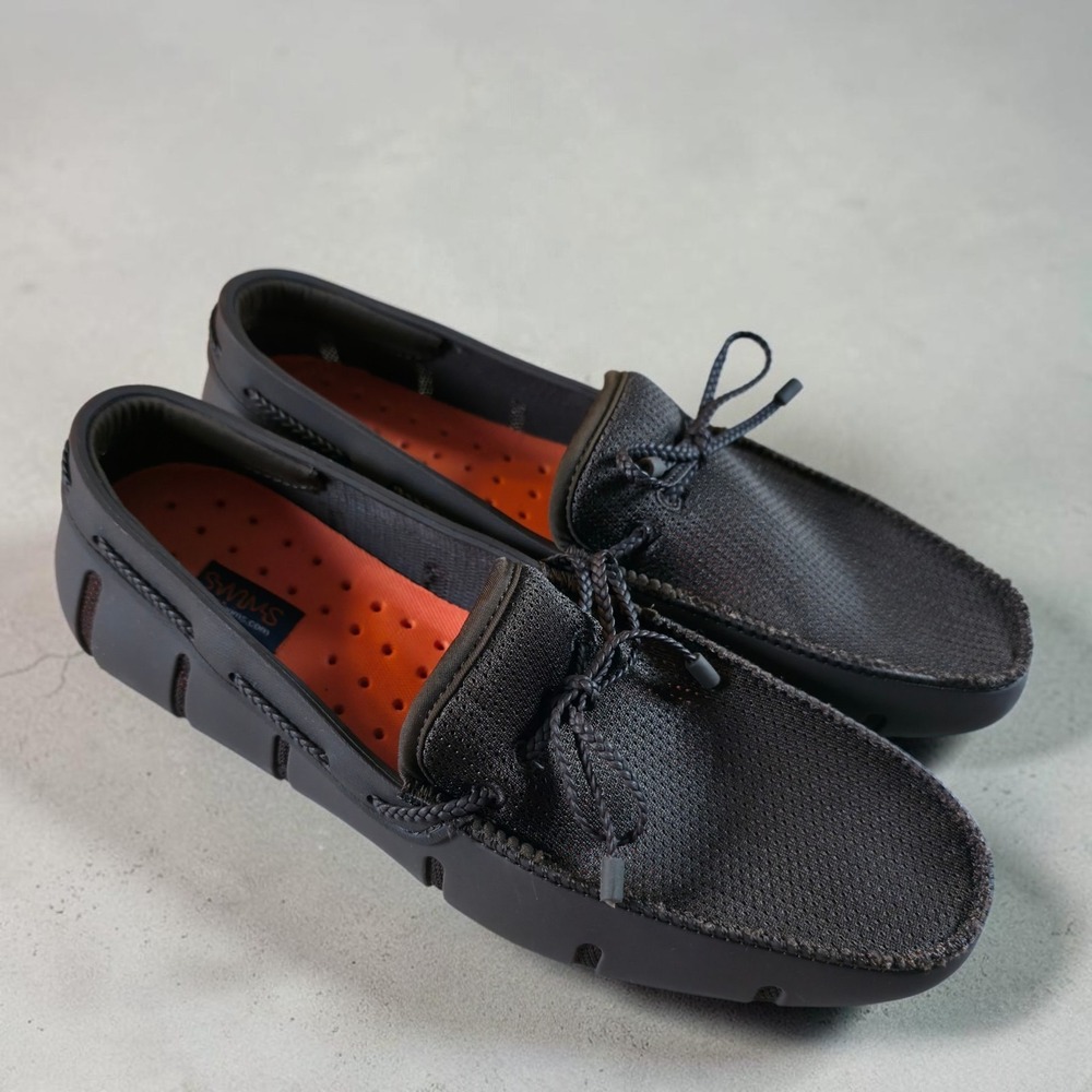 Swims Men's Penny Loafer Ultra Light Washable Boat & Deck Shoes Brown Size 9 NEW